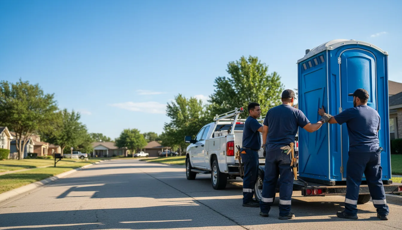 Portable Toilet Rental in Alhambra, IL near me